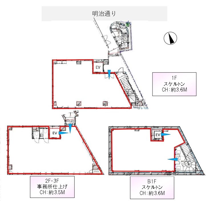 広尾5丁目　新築商業ビル (令和6年9月竣工予定)